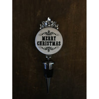 My Favorite Things - Wine Stopper-Merry Christmas