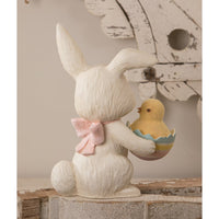 Bethany Lowe - Easter Egg Surprise Bunny Large Paper Mache