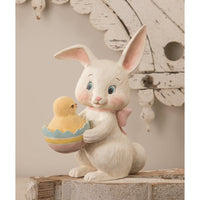 Bethany Lowe - Easter Egg Surprise Bunny Large Paper Mache